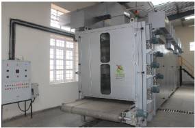 Moringa Leaves Conveyor Type Continuous Dryer